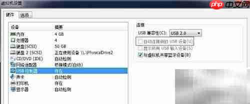 VM从USB启动设置