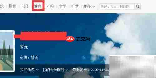 天涯博客分类指南