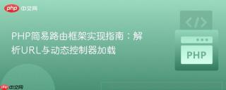PHP简易路由框架实现指南：解析URL与动态控制器加载