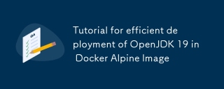 在Docker Alpine鏡像中高效部署OpenJDK 19的教程