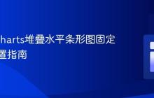 ApexCharts堆叠水平条形图固定宽度配置指南