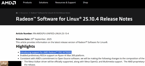 神秘中国特供!amd官方确认新显卡radeon pro w7900d