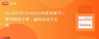 Go与PHP SHA256哈希结果不一致的解决方案：编码标准化实践
