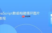 使用JavaScript数组构建循环图片轮播图教程