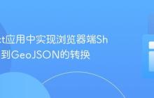 在React应用中实现浏览器端Shapefile到GeoJSON的转换