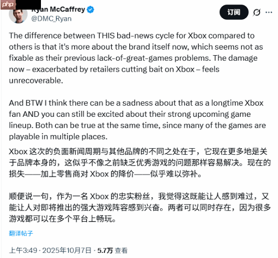 IGN编辑锐评Xbox负面新闻：已经成品牌问题了