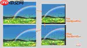 如何创建彩虹云