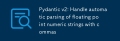 Pydantic v2: Mengendalikan parsing automatik rentetan angka titik terapung dengan koma