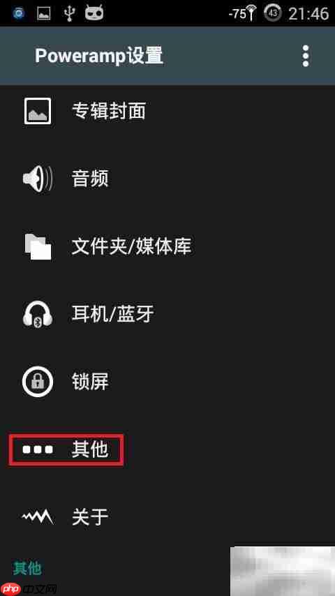 PowerAMP歌词显示教程