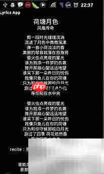 PowerAMP歌词显示教程