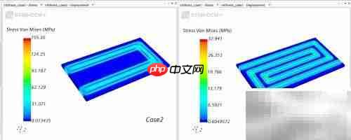 STAR-CCM+冷板压强仿真