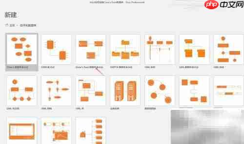 Visio绘制Crow's Foot数据库指南