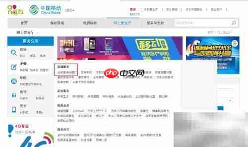 移动网卡营业厅基础业务查询