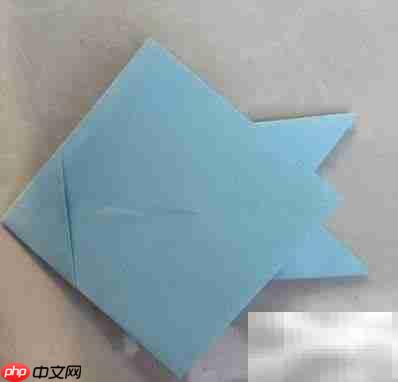 超简单小鱼折纸教程