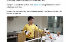 斯坦福洗碗机器人新作！灵巧手跟人学采茶做早餐，CoRL 2025 提名最佳论文