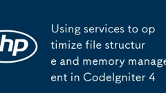 Utilisation de services pour optimiser la structure des fichiers et la gestion de la mémoire dans CodeIgniter 4