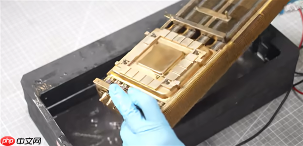 揭秘全球唯一黄金版RTX 5090D！6公斤黄金 神秘大佬买走