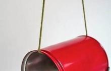 奶粉罐变身创意艺术品