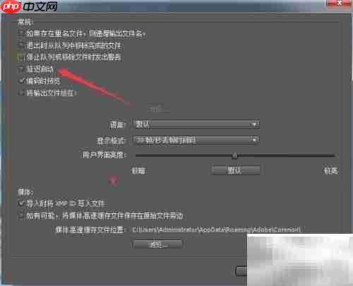 Encoder延迟自动开启方法