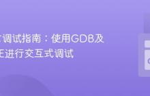 Go语言调试指南：使用GDB及集成IDE进行交互式调试