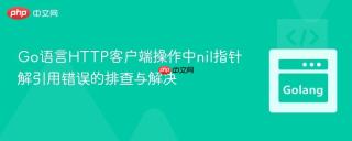 Go语言HTTP客户端操作中nil指针解引用错误的排查与解决