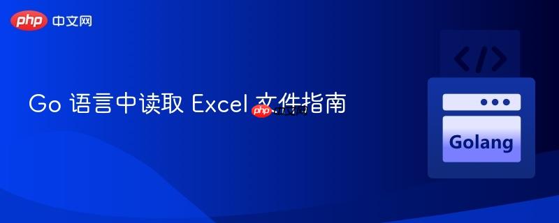 Go 语言中读取 Excel 文件指南