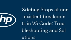 Xdebug 在 VS Code 中停止在不存在的斷點處：問題排查與解決方案