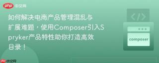 如何解决电商产品管理混乱与扩展难题，使用Composer引入Spryker产品特性助你打造高效目录！
