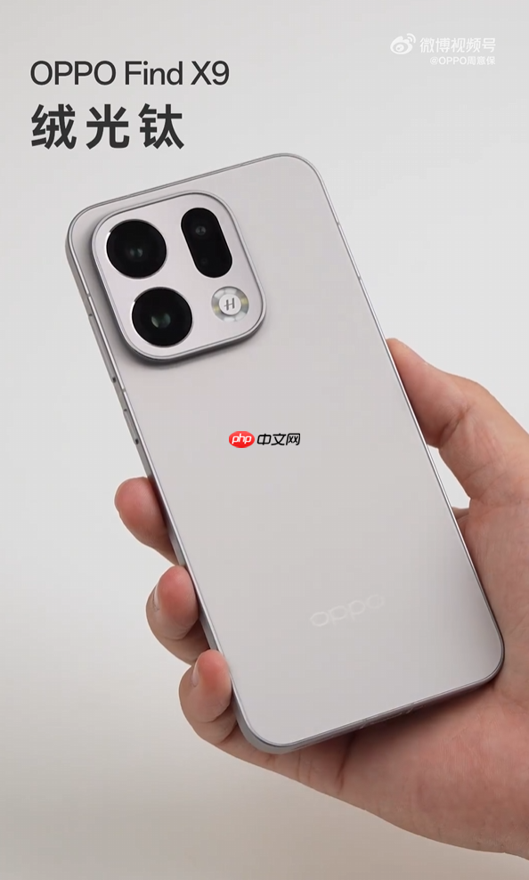 OPPO Find X9系列开箱 7款全新配色真机来了 追光红最特别