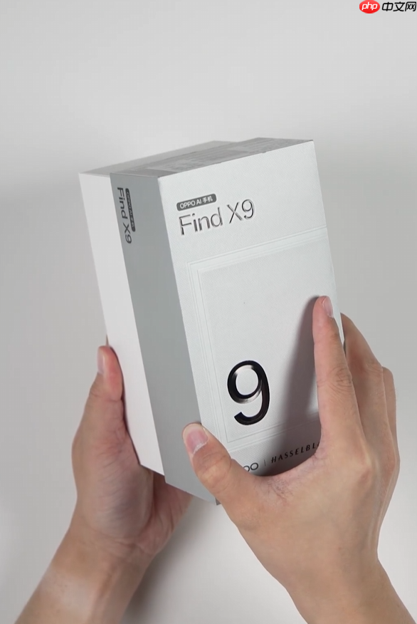 OPPO Find X9系列开箱 7款全新配色真机来了 追光红最特别