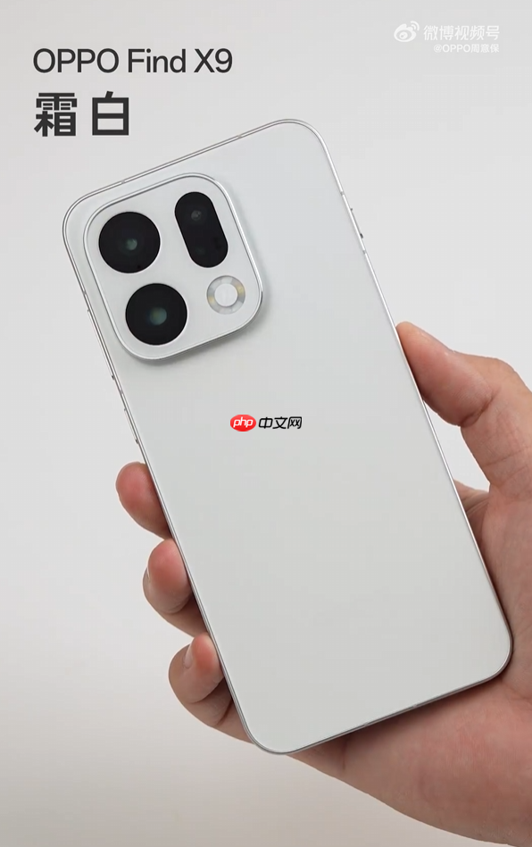 OPPO Find X9系列开箱 7款全新配色真机来了 追光红最特别