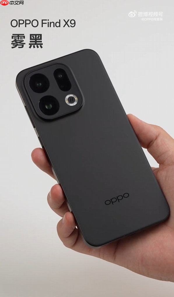 OPPO Find X9系列开箱 7款全新配色真机来了 追光红最特别