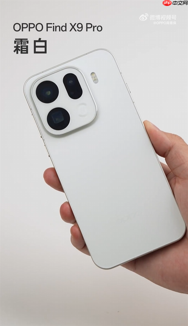 OPPO Find X9系列开箱 7款全新配色真机来了 追光红最特别