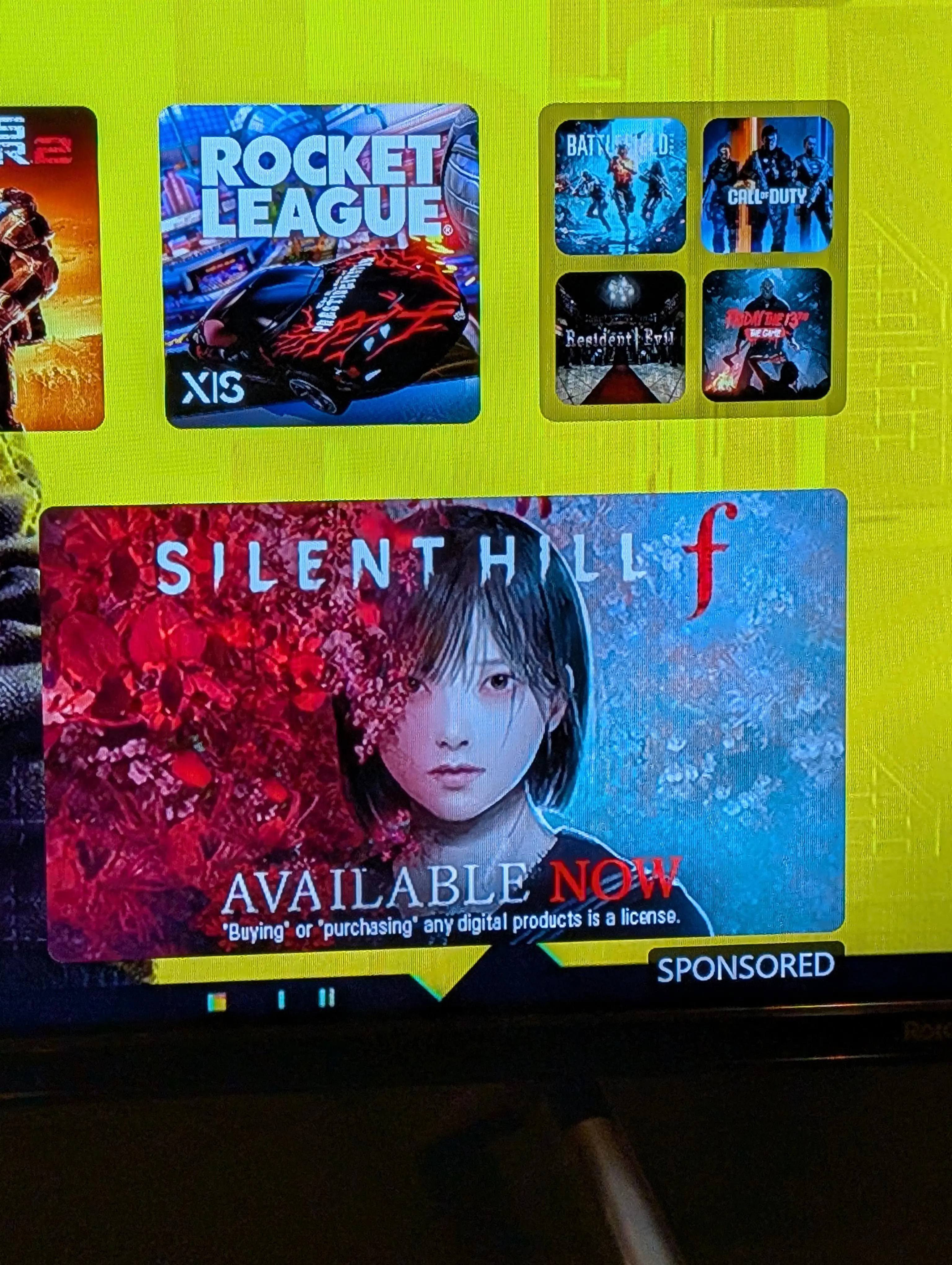 《寂静岭f》Xbox广告惹争议:玩家仅购买游戏使用权!