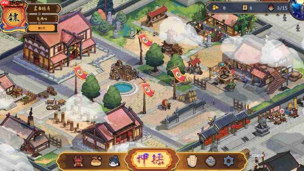 不会武功,如何执掌天下第一镖局?像素模拟经营RPG《三分保平安》试玩Demo上线