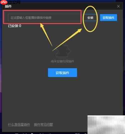 恒星播放器视频插件安装指南