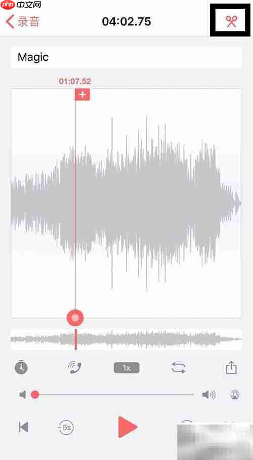 录音机修剪功能详解