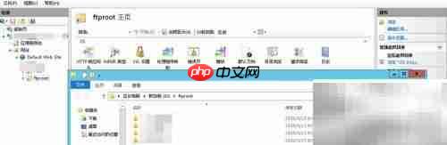 Windows Server 2012 FTP根目录发布