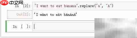 Python字符串replace用法详解