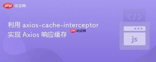 利用 axios-cache-interceptor 实现 Axios 响应缓存