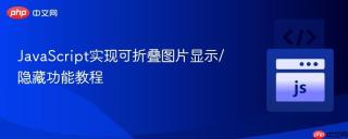 javascript实现可折叠图片显示/隐藏功能教程