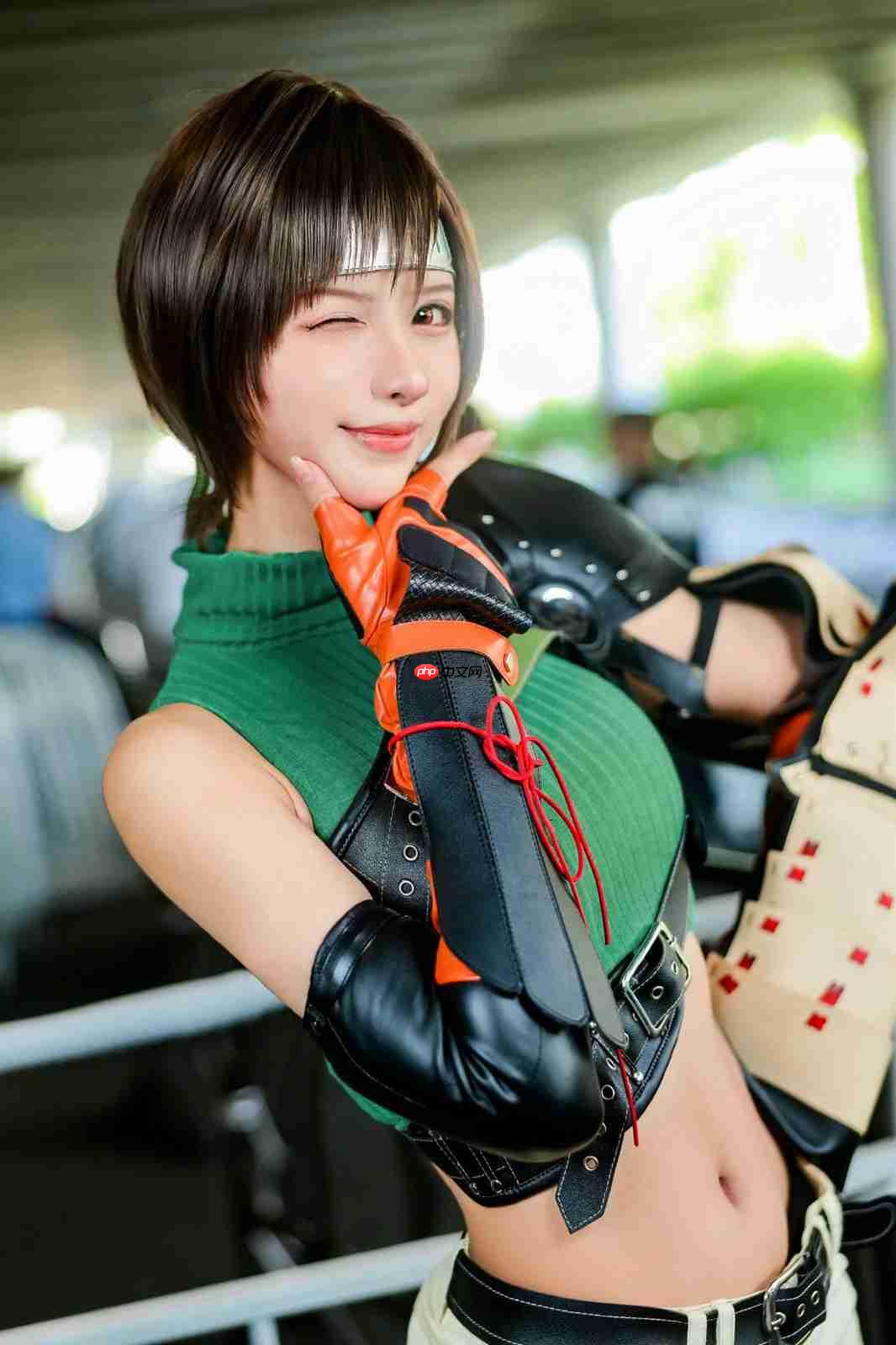 就是本人!日本美女COS《最终幻想7》尤菲超还原!