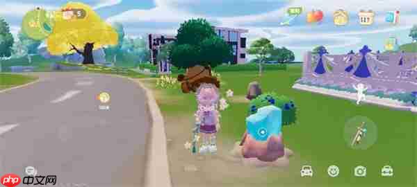 心动小镇10.10溜溜橡木与无瑕萤石位置