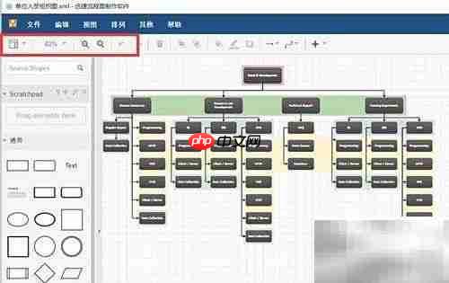绘制模板网络结构图指南