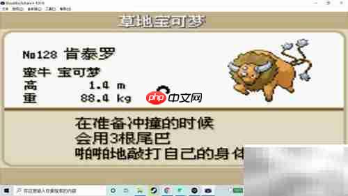 火红版肯泰罗捕捉攻略