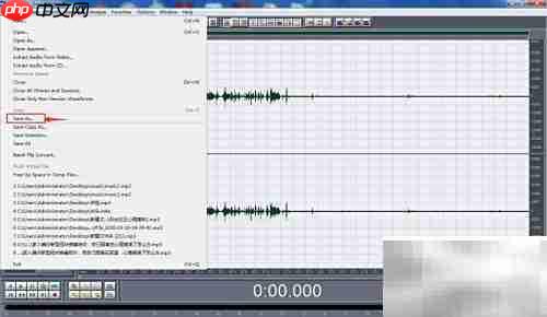Cool Edit Pro录音教程