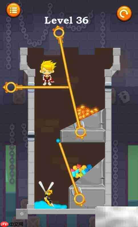 Super Gold Hero 36级通关技巧