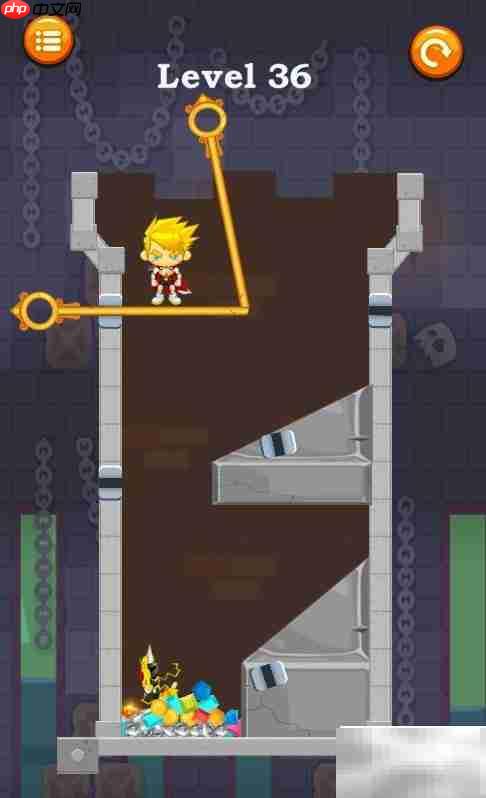 Super Gold Hero 36级通关技巧