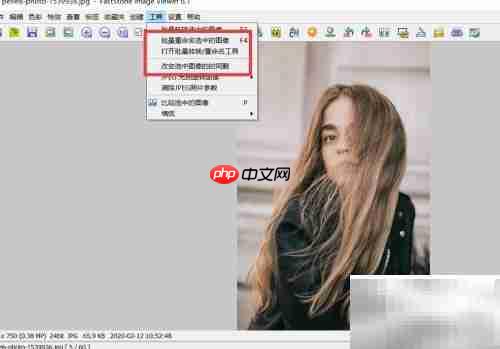 FastStone批量转换工具开启方法
