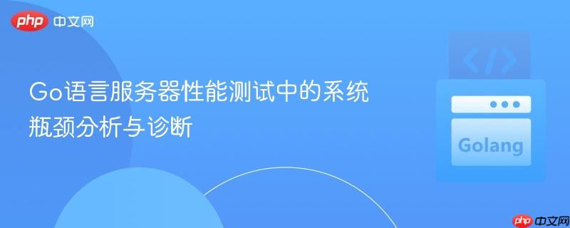 Go语言服务器性能测试中的系统瓶颈分析与诊断